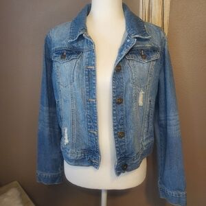 Mudd Distressed Jean Jacket